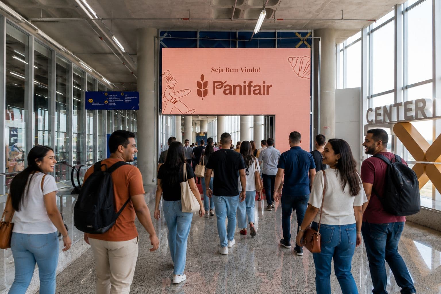 Entrada da PANIFAIR 2026 — Seja bem-vindo